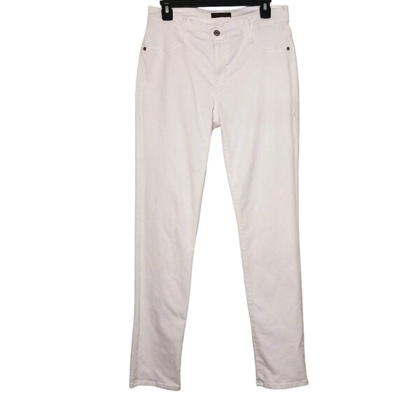 James Jeans High Class Cigarette Jeans Frost White Slim Fit Womens‎ Size 31 - Picture 1 of 11